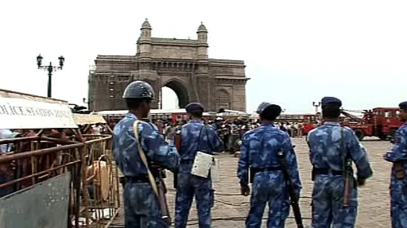 Indičtí vojáci v Bombaji