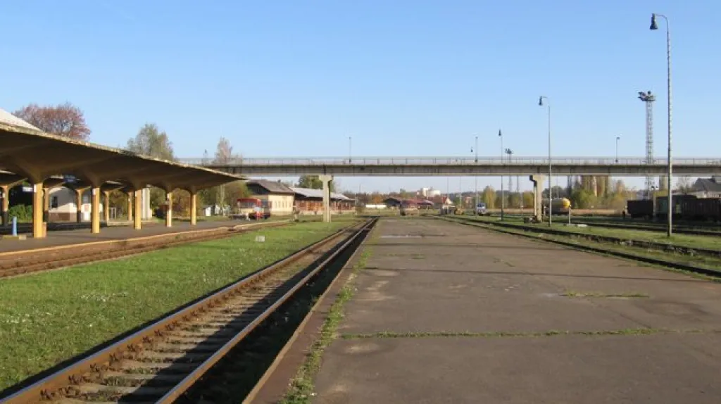 Nádraží v Českých Velenicích