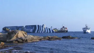 Ztroskotaná Costa Concordia
