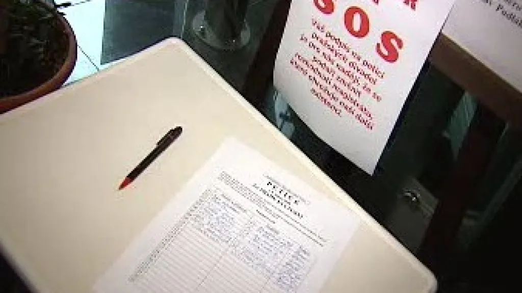 Protest divadla Semafor