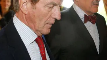 Bernard Kouchner a Karel Schwarzenberg