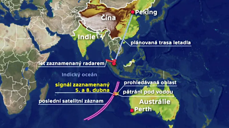 Pátrání po malajsijském letadle
