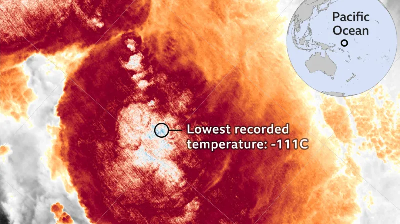 Rekordně chladná bouře