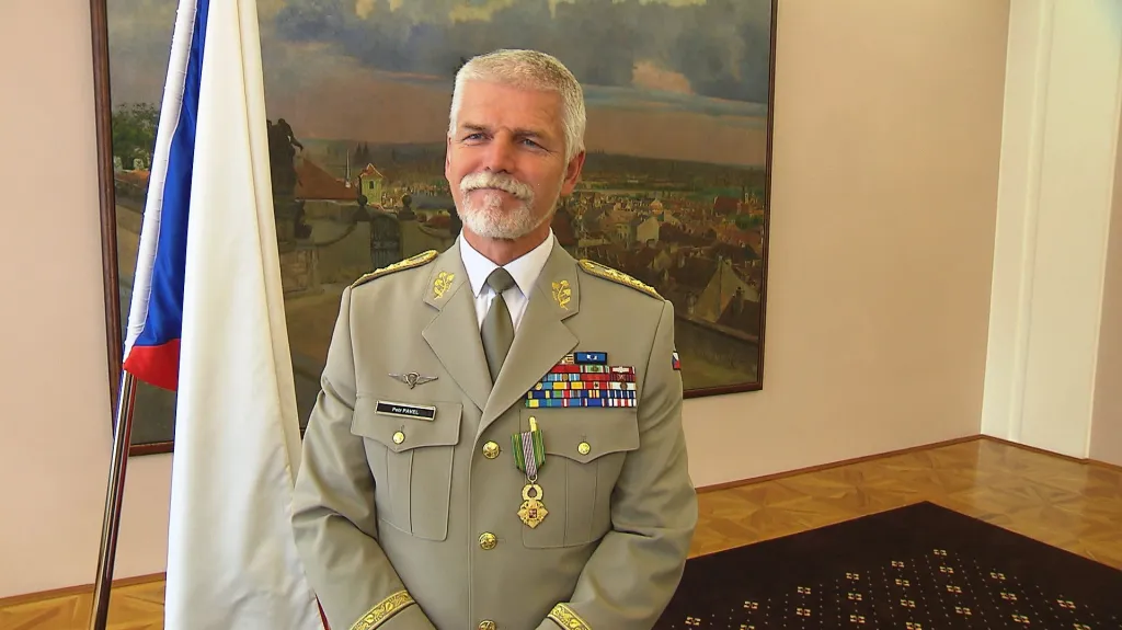 Petr Pavel převzal Kříž obrany státu