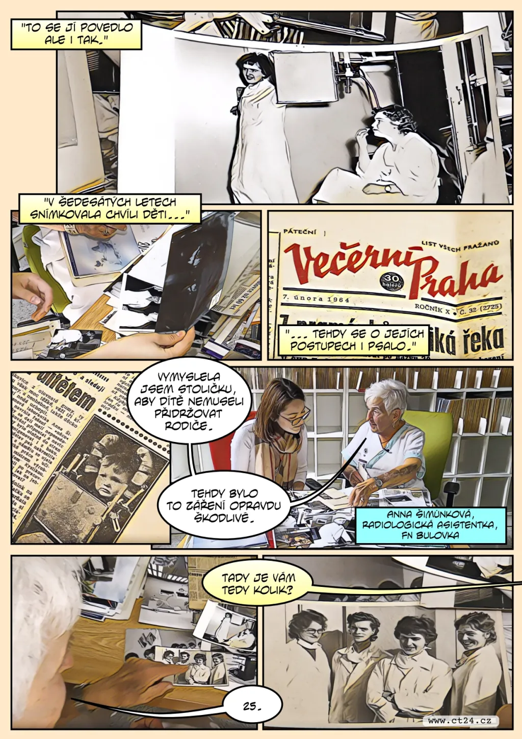 Profesně nejstarší radiologická asistentka letos odchází do důchodu