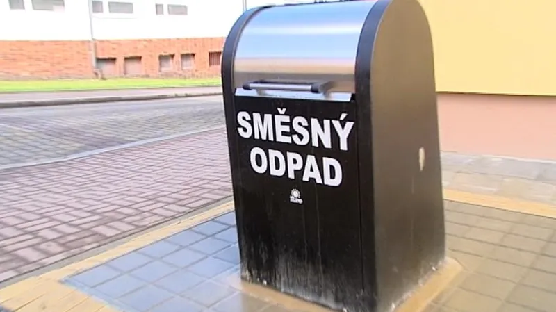 Podzemní kontejnery v Chebu