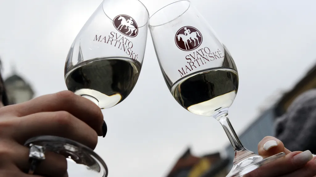 Na trh by mohlo dorazit dva a půl milionu lahví Svatomartinského vína