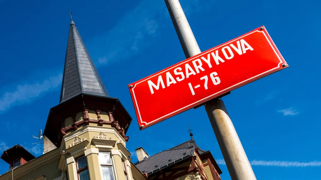 Masarykova ulice v Liberci