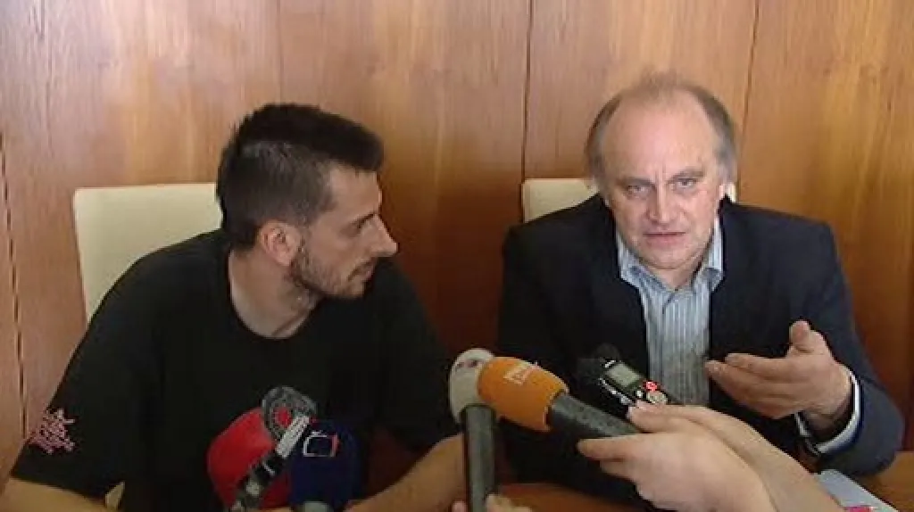 Michael Kocáb a Jan Němec