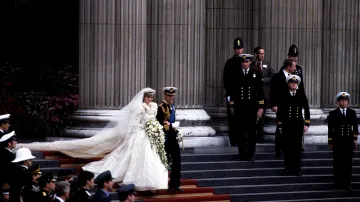 Princezna Diana s Charlesem - svatba