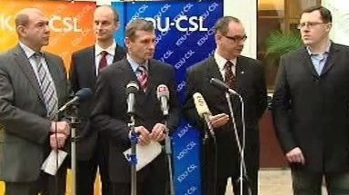 Tisková konference předsednictva KDU-ČSL