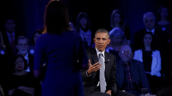 Americký prezident Barack Obama debatoval o zbraních