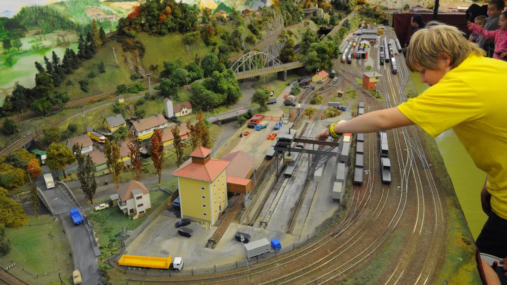 Modelové kolejiště v Plzni