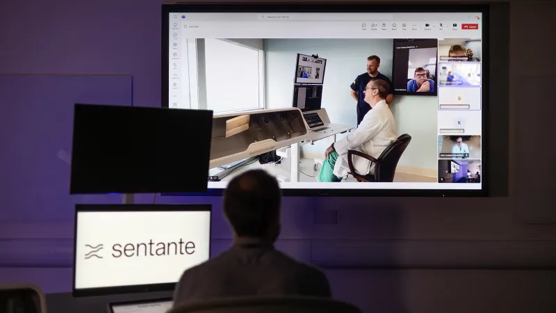 První robotická operace přes oceán