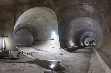 Stanice Olbrachtova je první kompletně vyraženou stanicí metra D