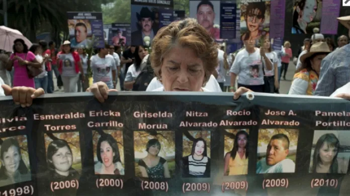 Podle HRW můžou mexické úřady za zmizení stovek lidí