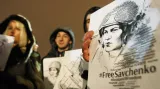 Manifestace na podporu Savčenkové