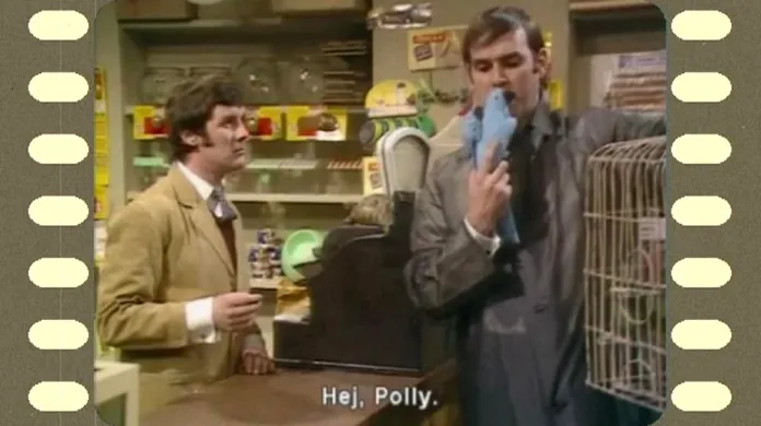 John Cleese v jednom ze skečů skupiny Monty Python