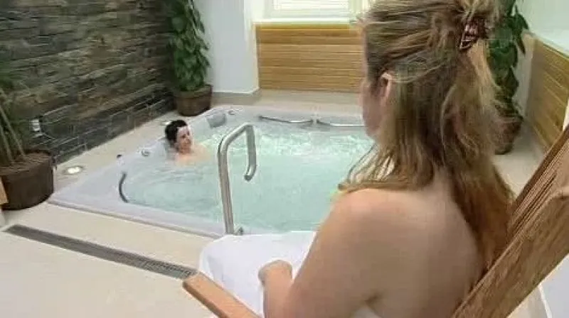 Návštěvníci Priessnitzových lázní