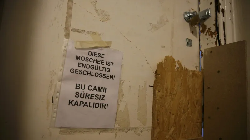 Uzavřená mešita ve čtvrti Moabit