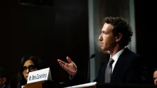 Mark Zuckerberg na slyšení v americkém senátu 31. 1. 2024