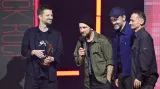Skupina Lvmen s cenou za nejlepší rockové album Amen