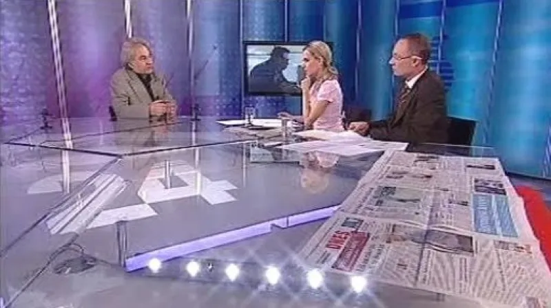 Jaroslav Olša a Václav Jirovský ve Studiu 6