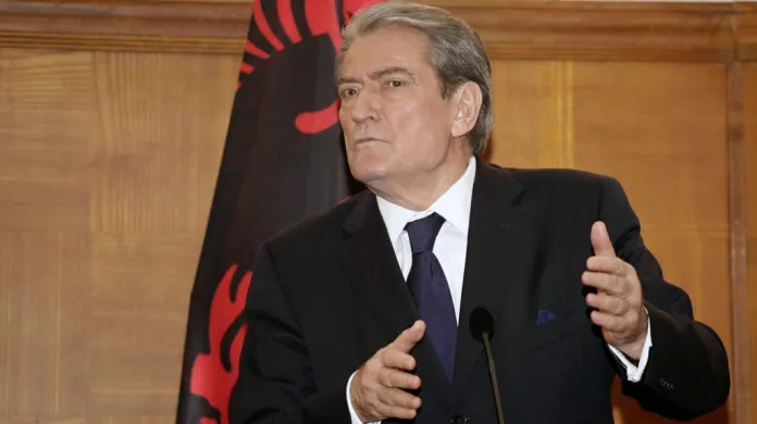 Albánský premiér Sali Berisha
