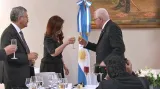 Václav Klaus a Cristina Fernándezová