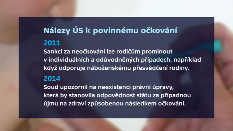 Kdy rozhodoval Ústavní soud o očkování