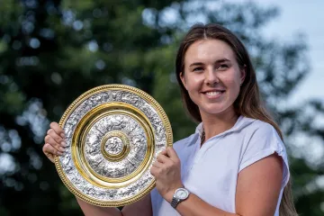Klíčová je láska ke sportu, míní letošní wimbledonská vítězka Nosková