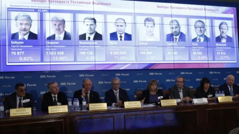 Sídlo ruské ústřední volební komise,  Autor: Sergej Karpuchin,  Zdroj: Reuters