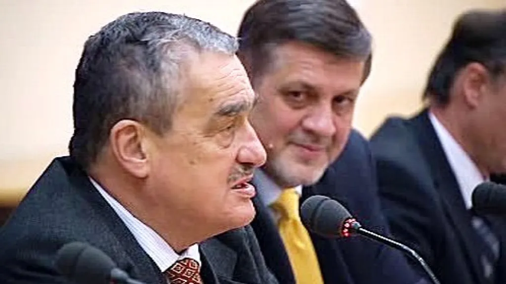 Karel Schwarzenberg a Ján Kubiš