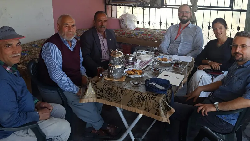 Roman Staněk během referenda v Turecku