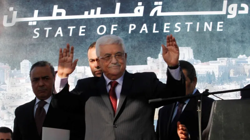 Palestinský prezident Mahmúd Abbás
