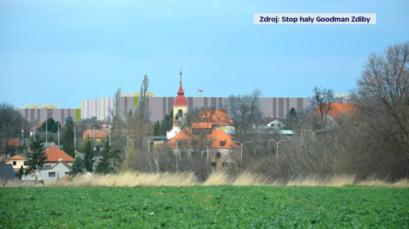 Vizualizace hal ve Zdibech