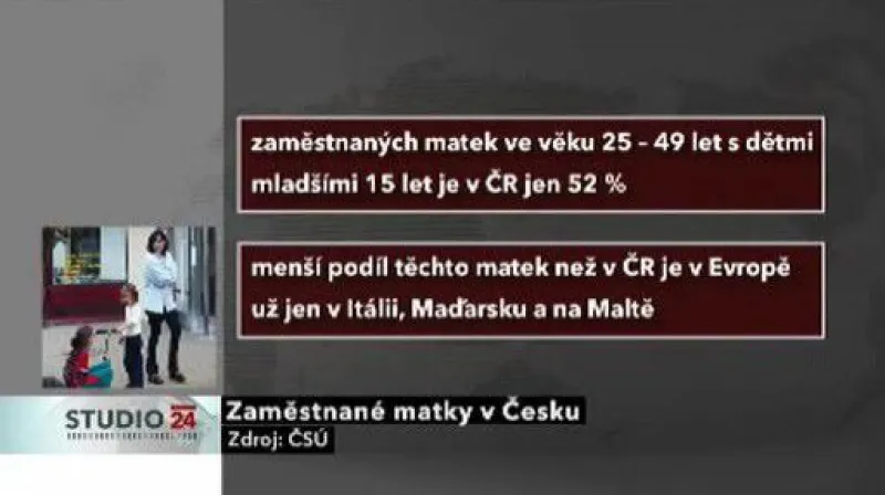 Socioložka Lenka Formánková ve Studiu ČT24: