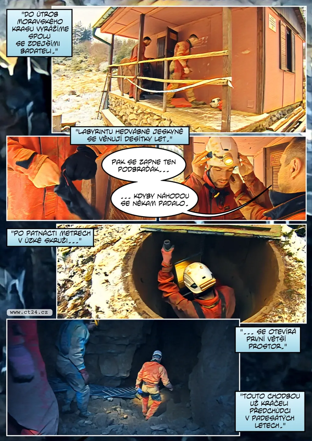 V Moravském krasu objevili novou jeskyni, dostala jméno Mauglího síň