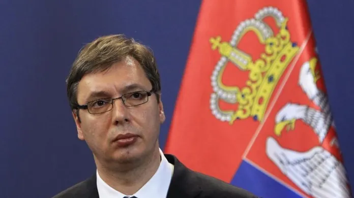Srbský premiér Alexandr Vučić