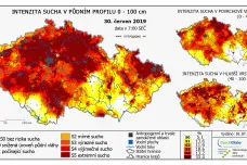 Čechy trápí silné sucho, tento týden se rozšíří i na Moravu. Bouřky nepomohou