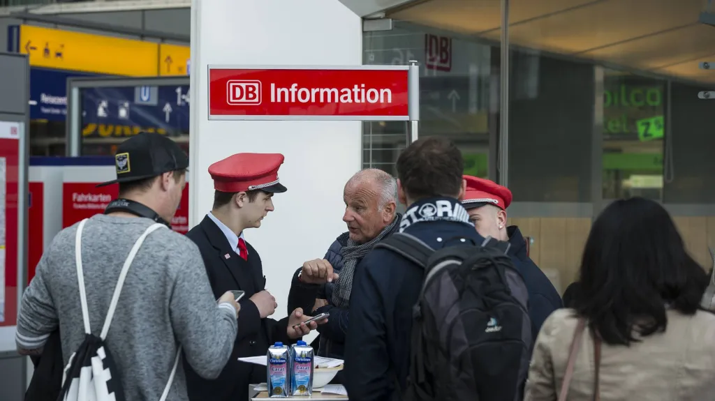 Stávka Deutsche bahne