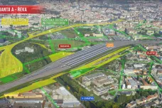 Brno doporučí vládě ke schválení nádraží u řeky. Ale má podmínku: podzemní příměstskou železnici