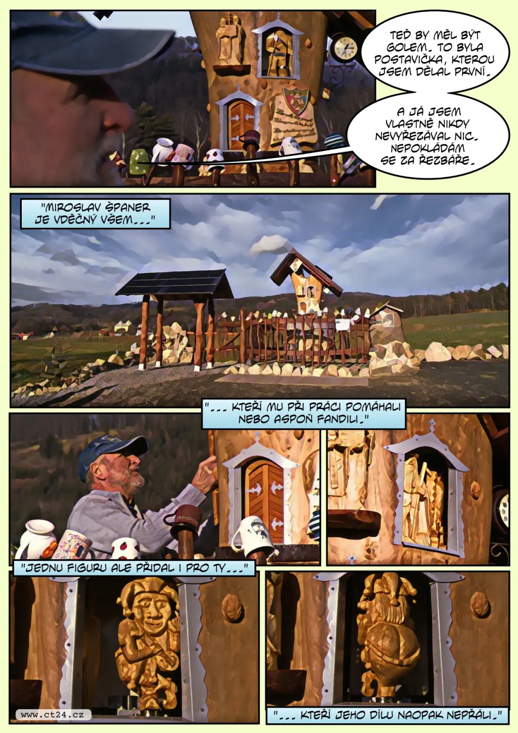Valašsko ozdobily ručně vyřezávané orloje