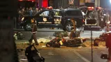 Následky atentátu v centru Bangkoku