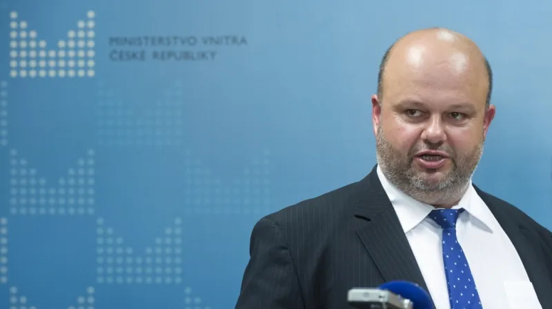 Ministr vnitra Martin Pecina