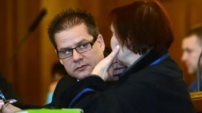 Petr Kušnierz před soudem