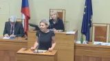 Projev kandidátky na ústavní soudkyni Kateřiny Ronovské