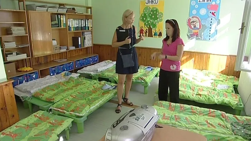 Náhradní prostory školky v Jugoslávské