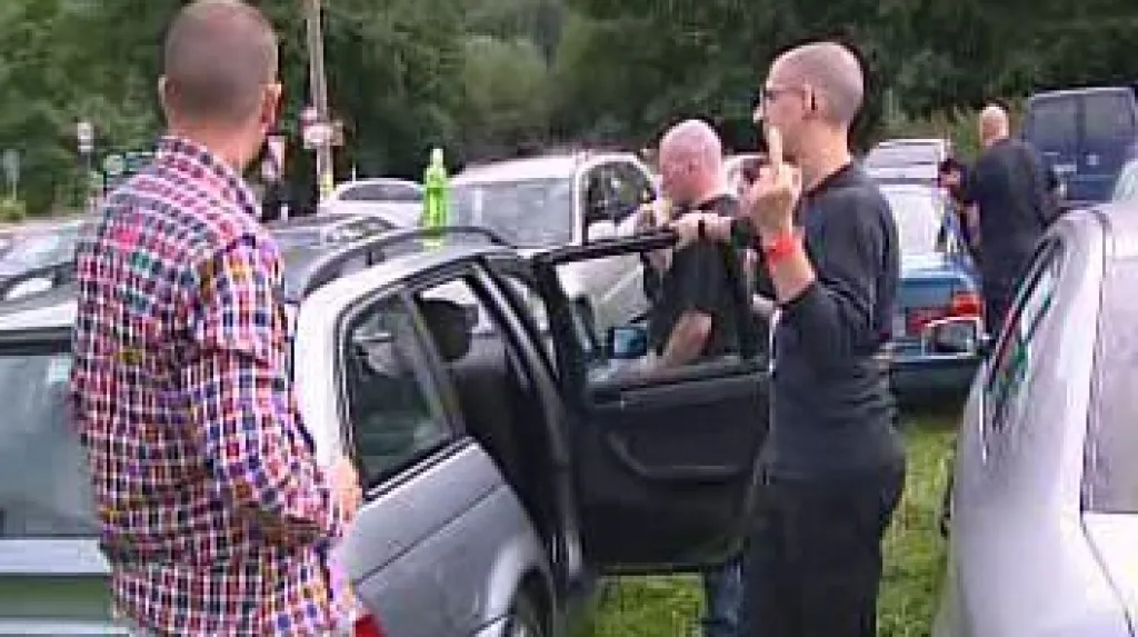 Návštěvníci koncertu