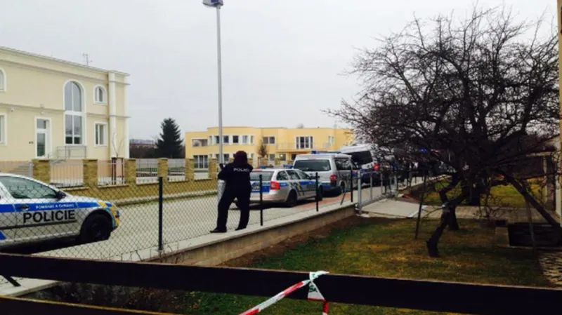 Místo, kde k výbuchu došlo